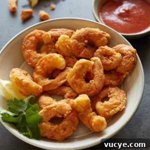 Paleo Popcorn Shrimp with Tangy Cocktail Sauce 5 Paleo Popcorn Shrimp Whole30 Cocktail Sauce Primal Gourmet Easy Recipe