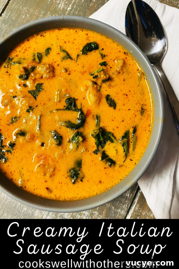 Creamy Italian Sausage and Kale Soup Recipe 17 img 50766 17