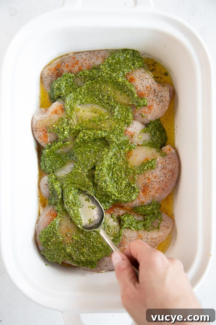 One-Pan Pesto Chicken with Roasted Vegetables 5 img 51310 4
