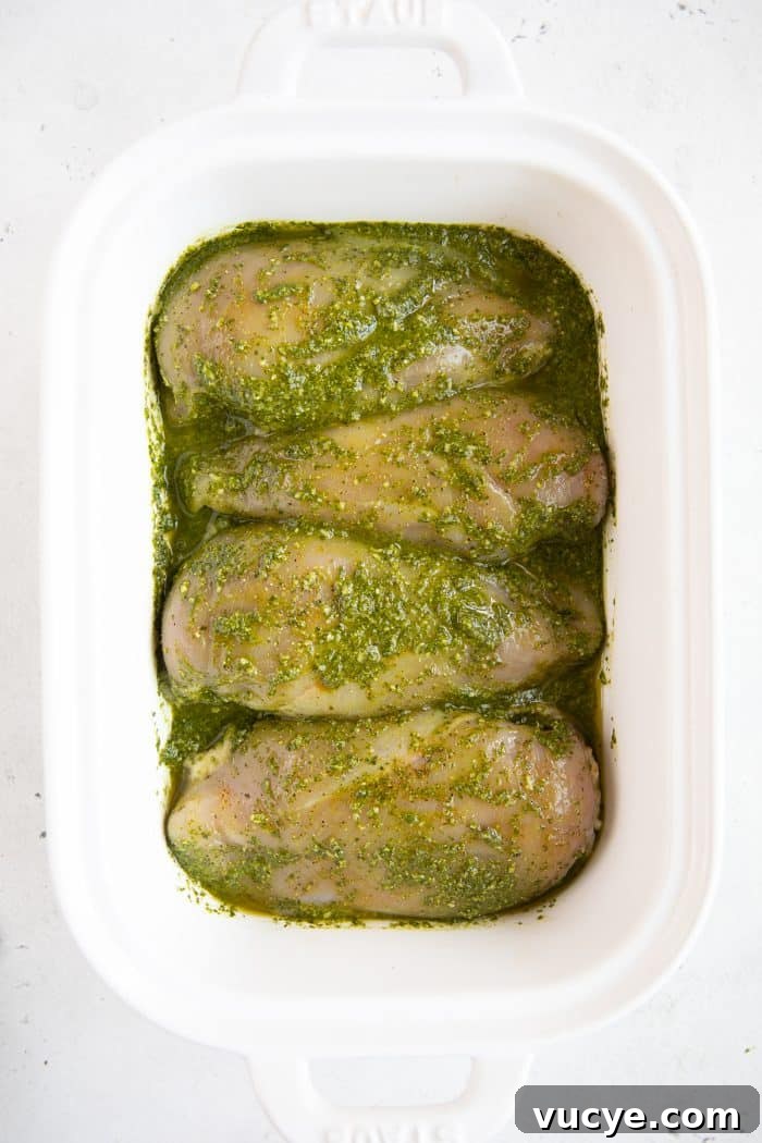 One-Pan Pesto Chicken with Roasted Vegetables 6 img 51310 5