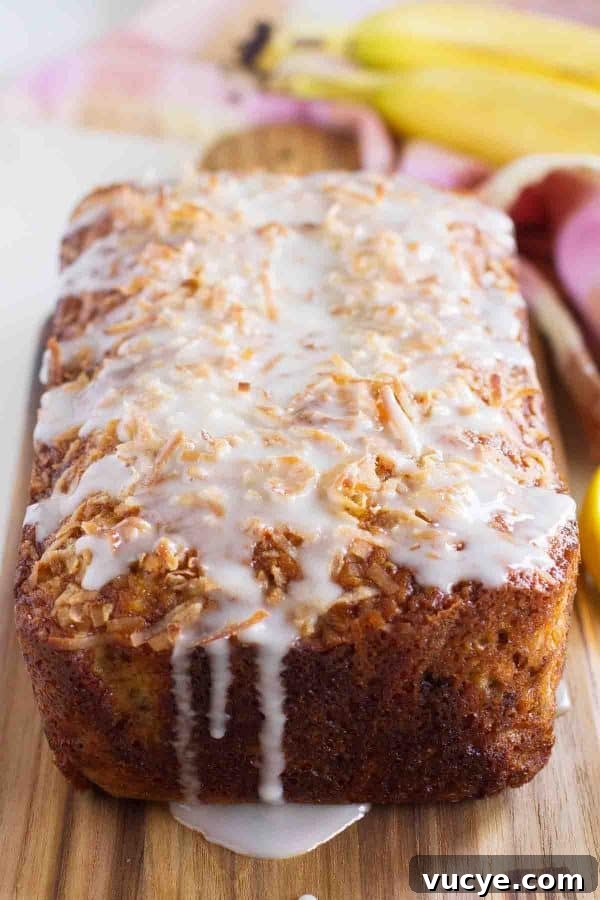 Coconut Snowball Cupcakes Recipe for Light, Fluffy Treats 5 Citrus Glazed Coconut Banana Bread
