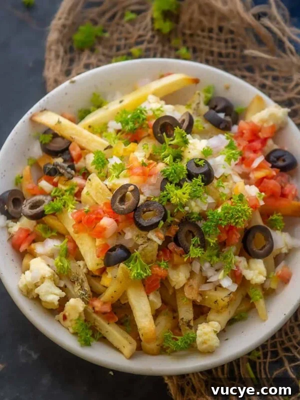 Make these extra crispy Greek Fries in just 15 minutes.