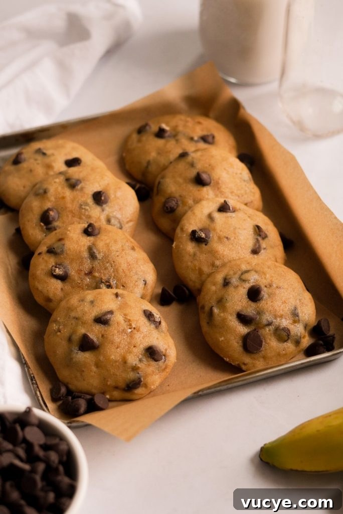 Banana Bread Cookies Recipe: Soft, Chewy Banana Cookie Treats 3 Banana Cookies