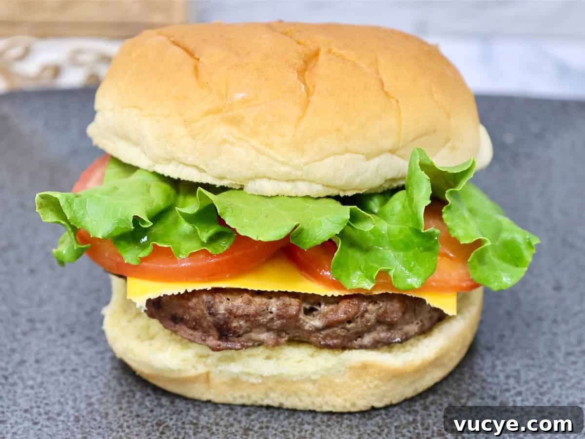baked hamburgers