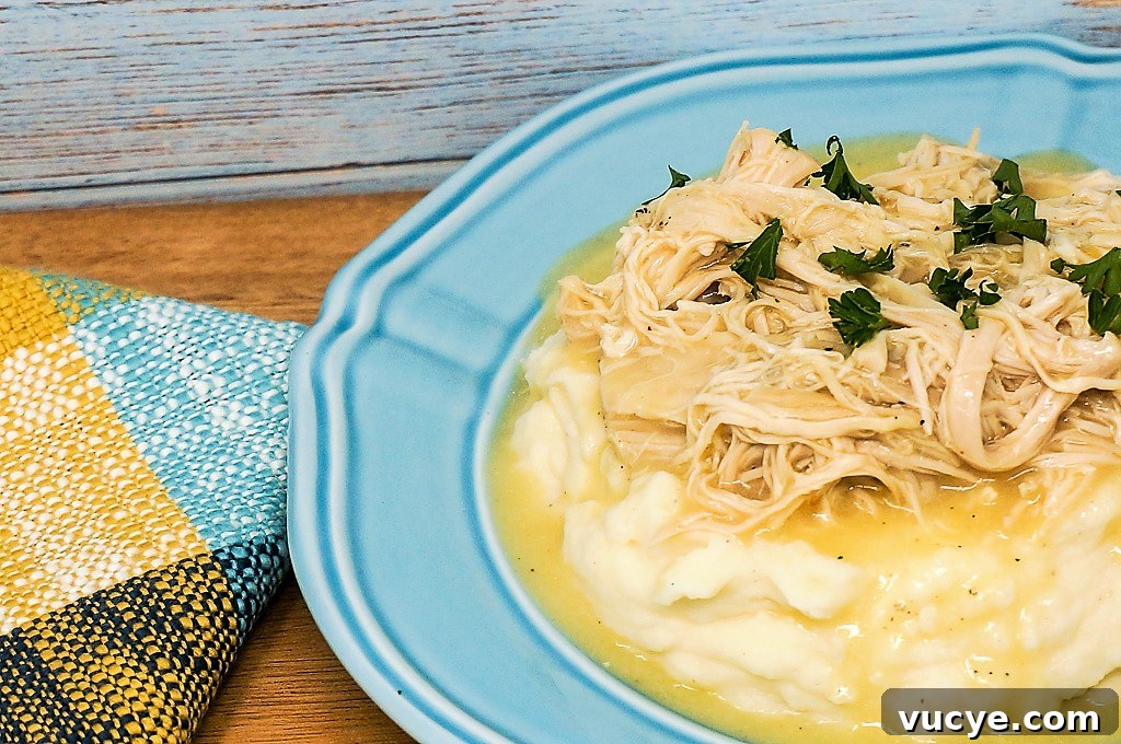 instant pot chicken and gravy