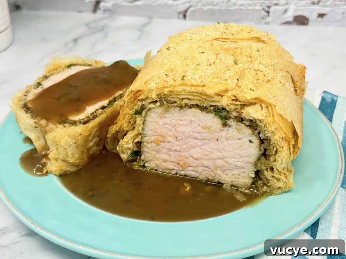 Phyllo Pork Tenderloin
