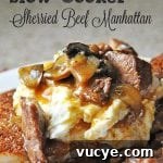 Sherried Beef Manhattan
