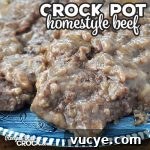 Crock Pot Homestyle Beef