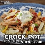 Easy Crock Pot Cilantro Chicken
