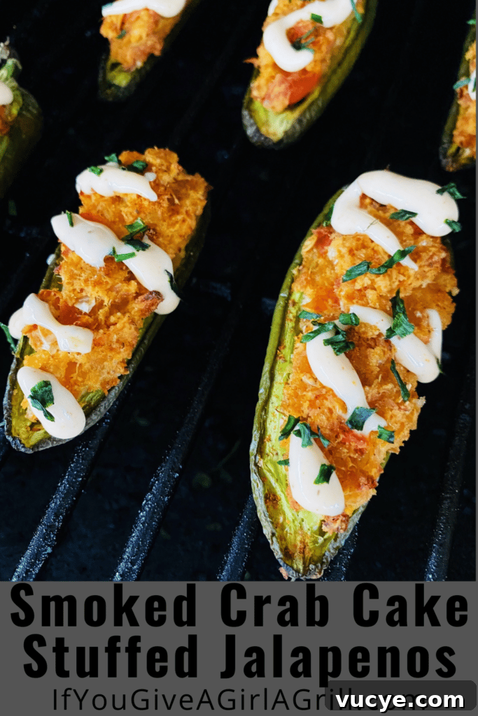 smoked crab cake stuffed jalapenos