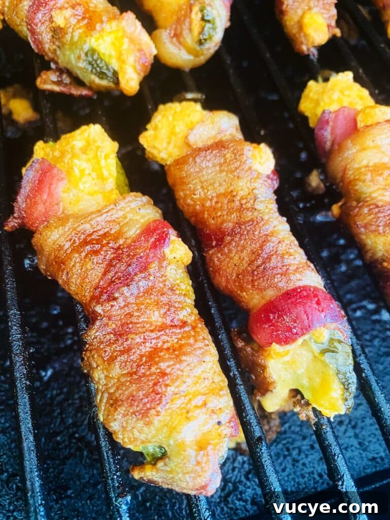 Smoked Honey Hot Jalapeno Poppers