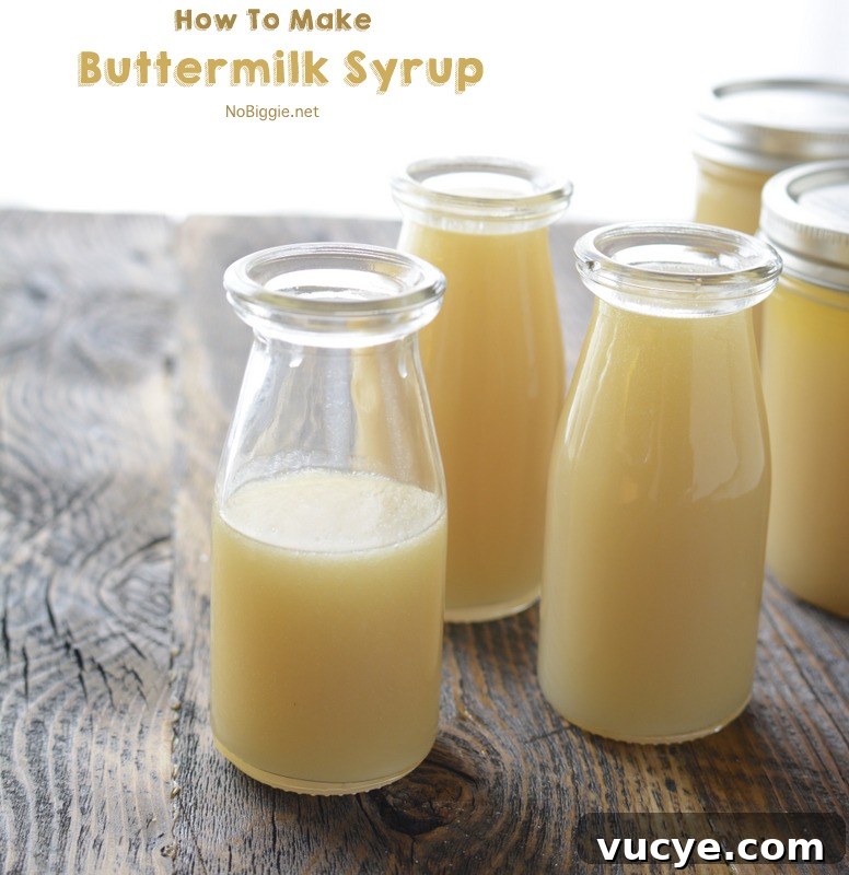 Homestyle Buttermilk Pancake Syrup Recipe 4 how to make buttermilk syrup this recipe is so good! | NoBiggie.net