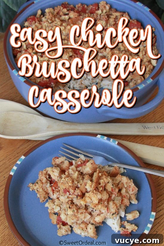A serving of a quick and easy meal with stuffing, chicken, and cheesy mozzarella.