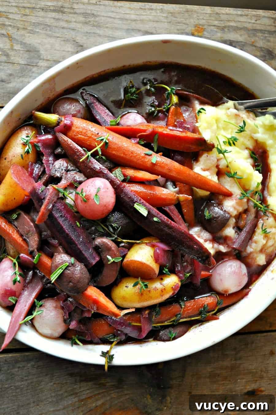 Coq Au Vin closeup