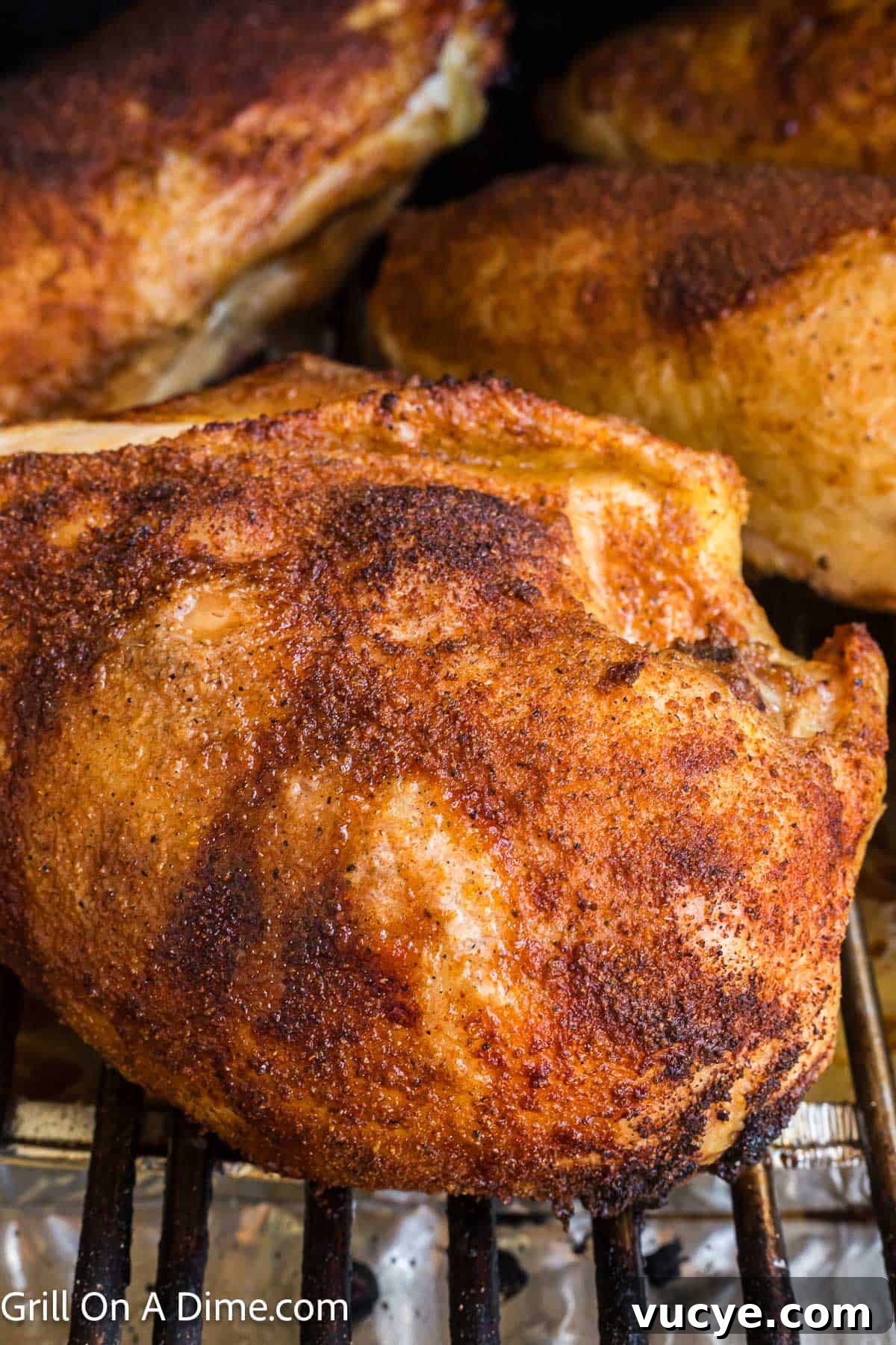 Smoked Bone-In Chicken Breasts Recipe for Juicy, Flavorful Meat 8 Smoked Chicken breast in the smoker