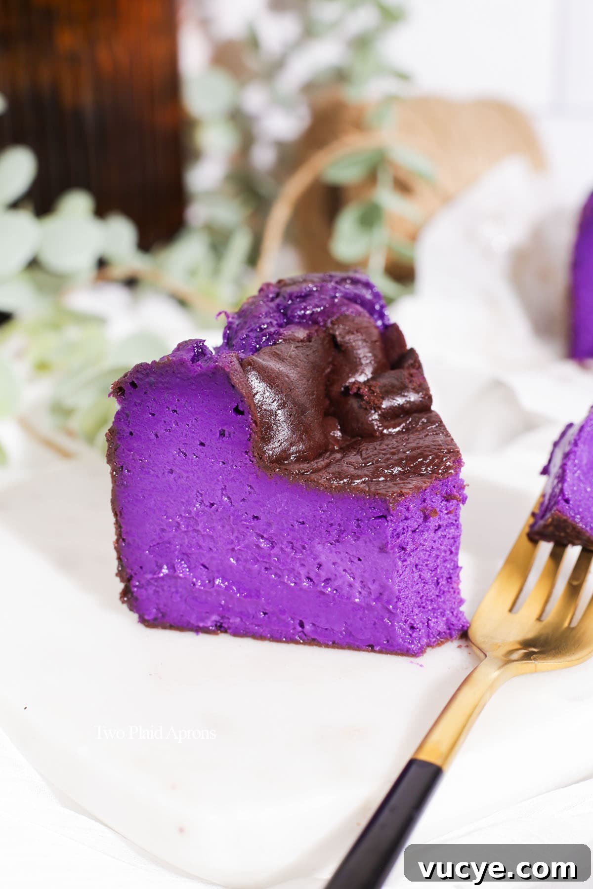 Ube Basque Burnt Cheesecake Recipe: Creamy Filipino Dessert 2 img 6283 1