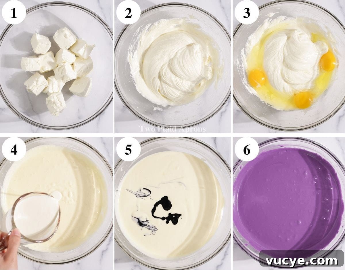 Ube Basque Burnt Cheesecake Recipe: Creamy Filipino Dessert 4 img 6283 3