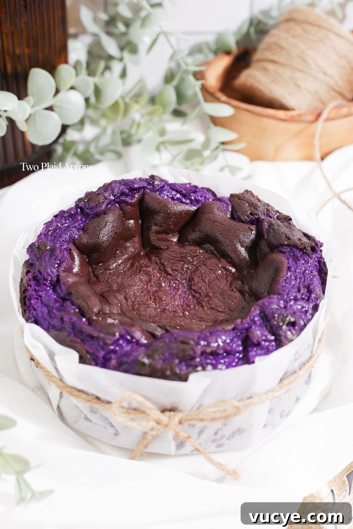 Ube Basque Burnt Cheesecake Recipe: Creamy Filipino Dessert 7 img 6283 6
