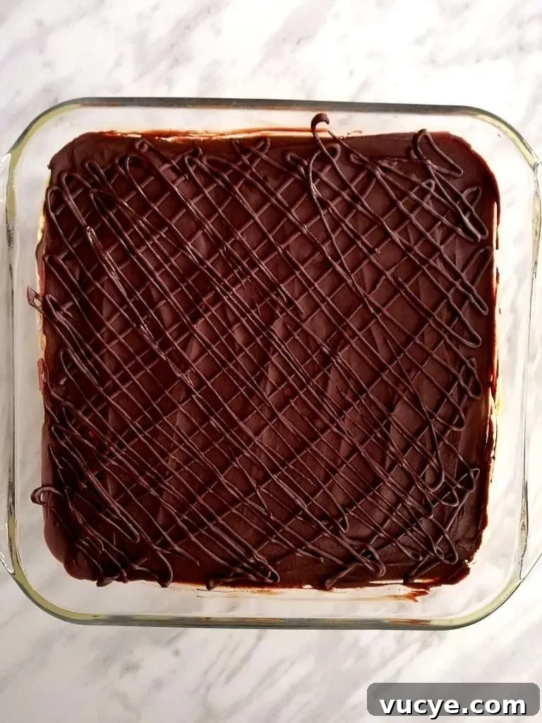 vanilla no bake biscuit cake chocolate topping with decor
