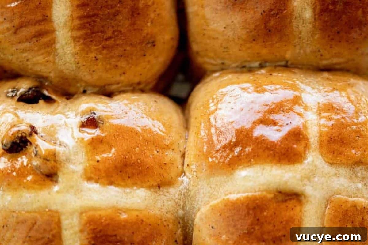 Bake at 350°F (180°C) for 22–25 minutes until golden brown. While warm, brush with a glaze of jam and boiling water.
