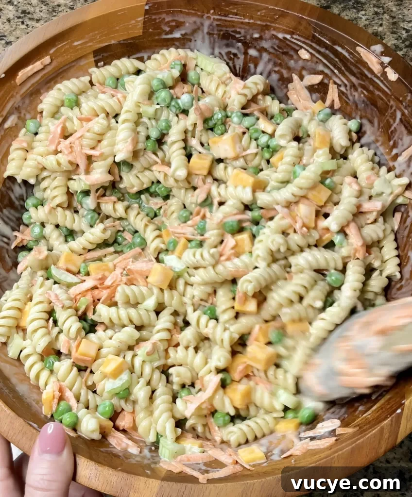 Creamy Italian-Style Pasta Salad with Tangy Dressing 11 Creamy Pasta Salad