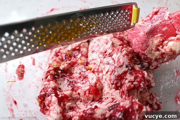 Homemade cranberry butter