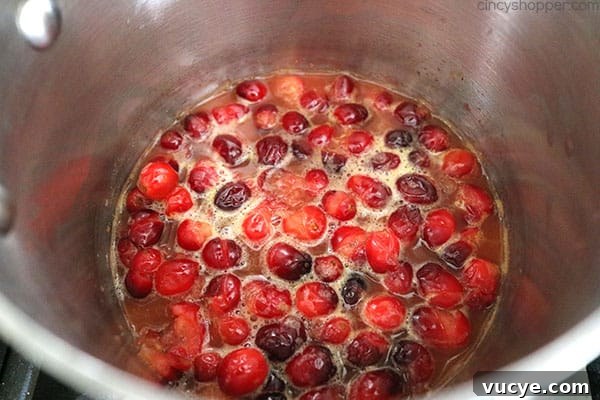 Cranberry butter spread on bread