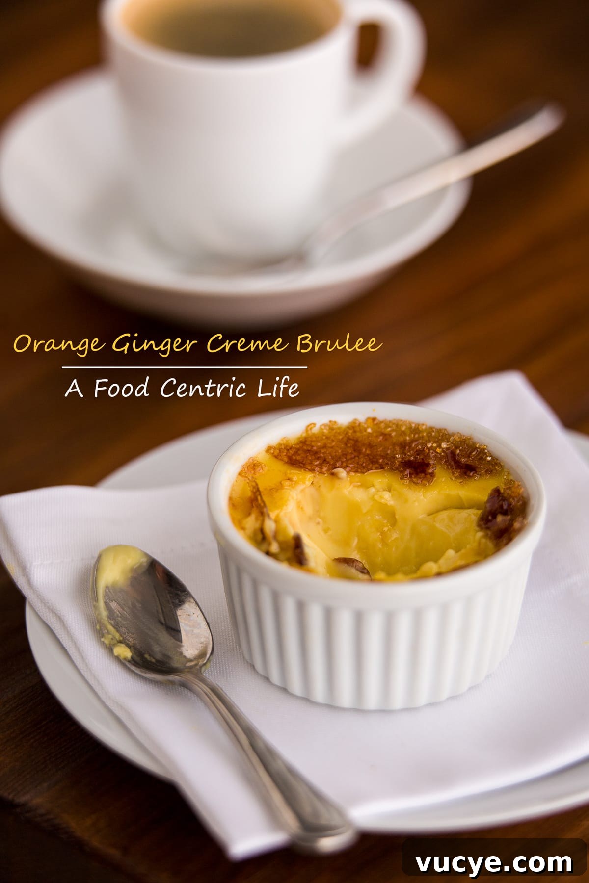 Orange Crème Brûlée Recipe: Silky Citrus Custard with Caramelized Sugar 2 orange ginger creme brulee