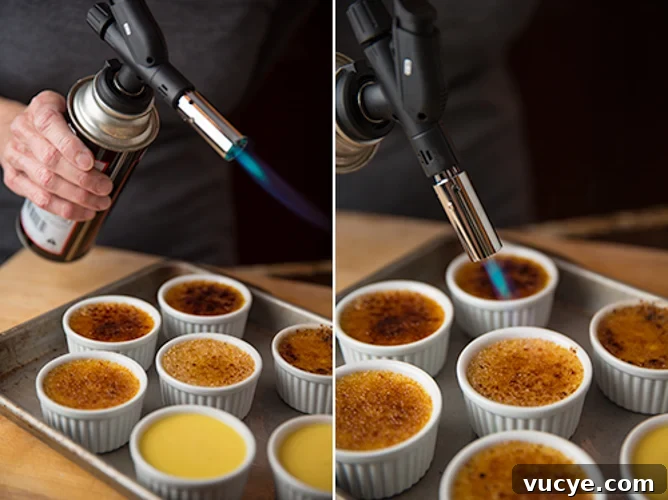 Orange Crème Brûlée Recipe: Silky Citrus Custard with Caramelized Sugar 5 How to burn creme brulee