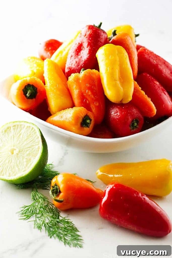 Savory Stuffed Mini Peppers: Flavorful Appetizer Recipe 3 Stuffed Mini Peppers