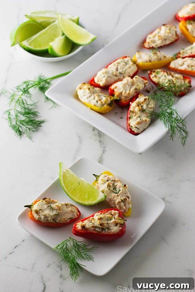 Savory Stuffed Mini Peppers: Flavorful Appetizer Recipe 7 Stuffed Mini Peppers