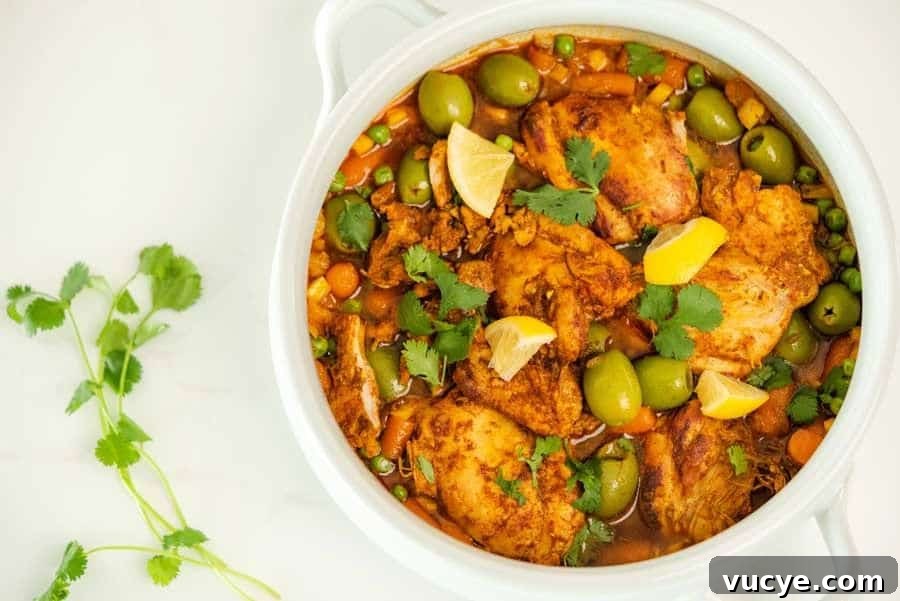 Morroccan lemon chicken