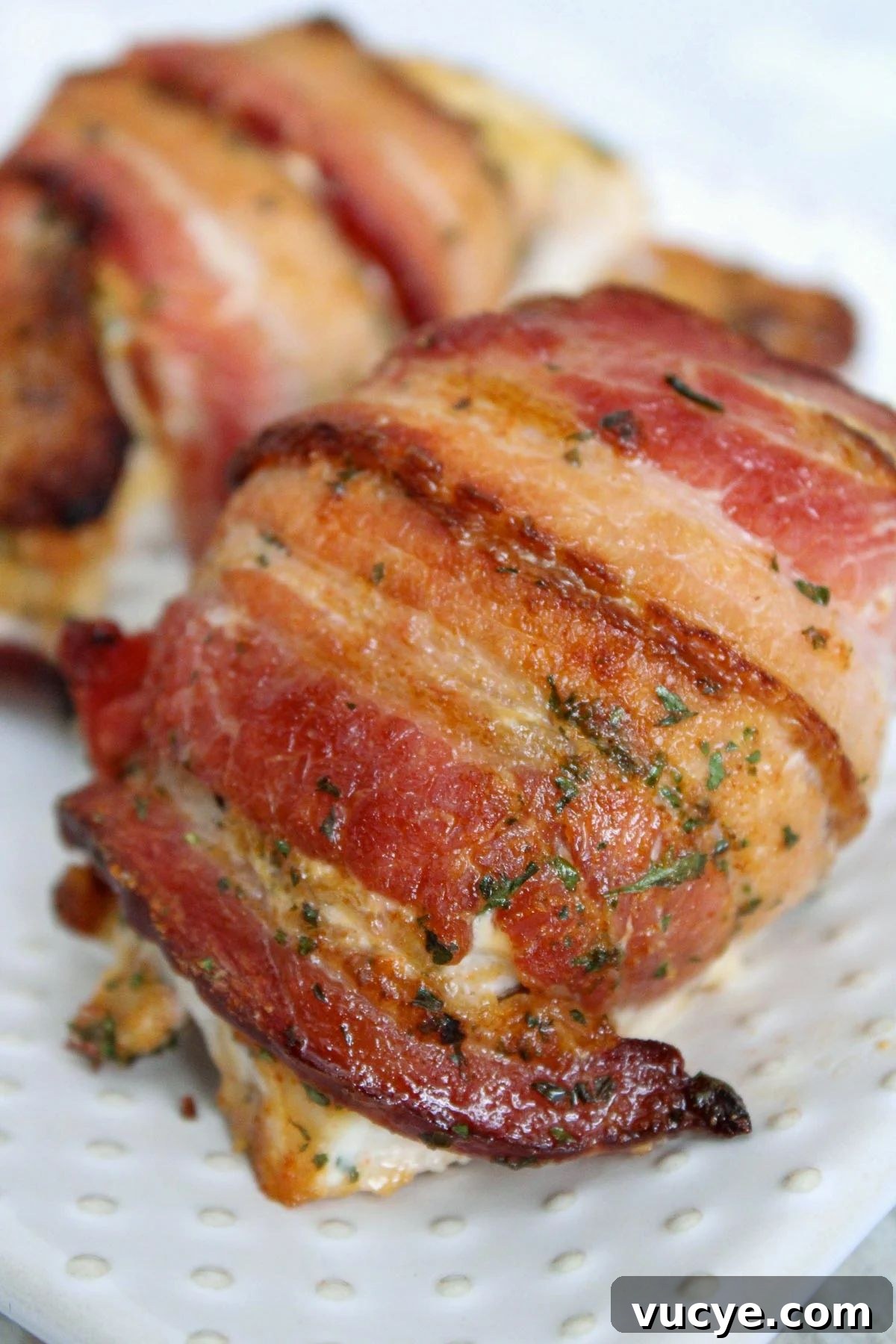 bacon wrapped chicken