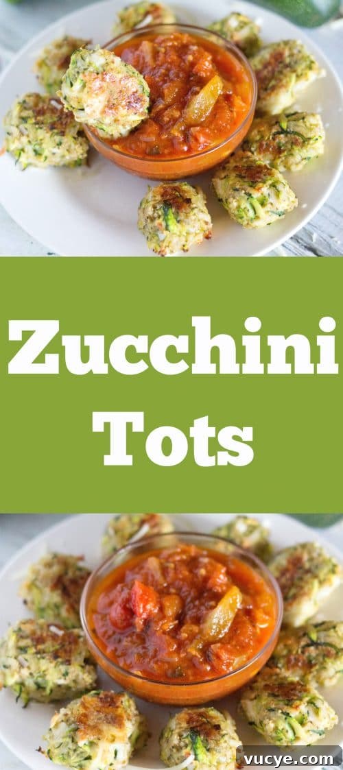 Zucchini Tots by The Foodie Physician