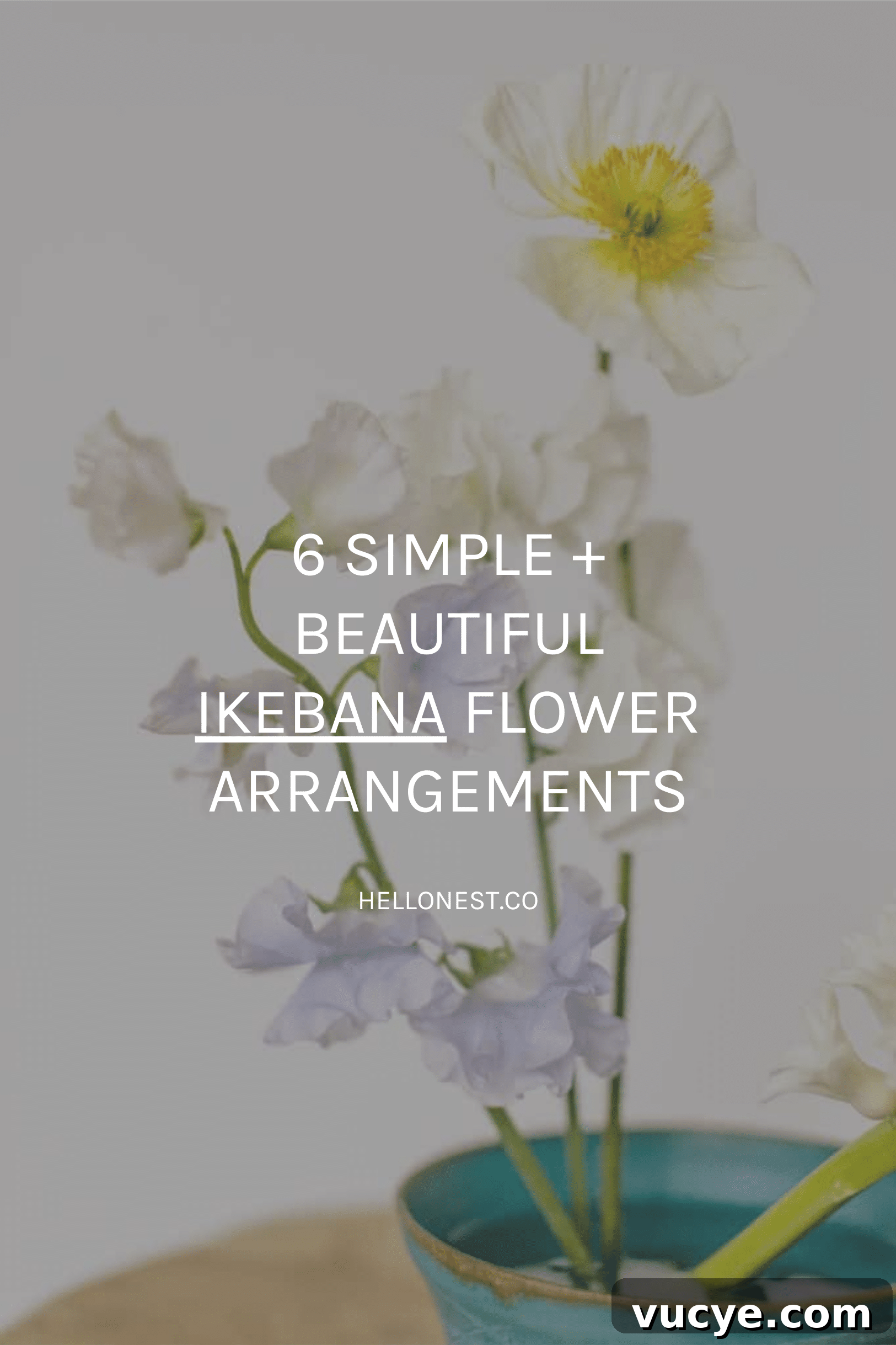 6 Elegant Ikebana Flower Arrangements for Timeless Decor 2 6 DIY Ikebana projects