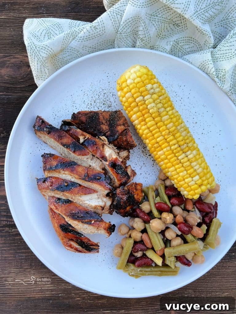 Sweet and Smoky Grilled Chicken Recipe for Weeknight Meals 14 Finished grilled chicken