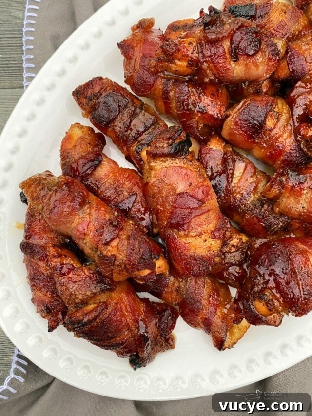 Sweet and Smoky Grilled Chicken Recipe for Weeknight Meals 15 Bacon-wrapped chicken side