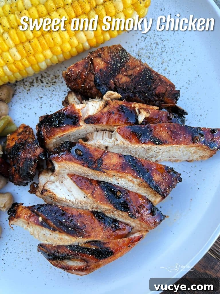 Sweet and Smoky Grilled Chicken Recipe for Weeknight Meals 16 Hero image of Sweet and Smoky Chicken