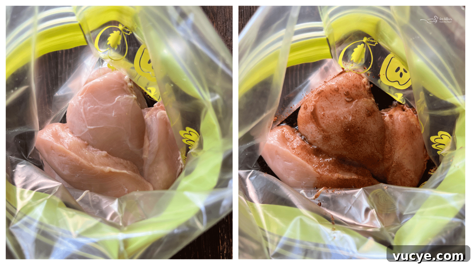 Sweet and Smoky Grilled Chicken Recipe for Weeknight Meals 7 Chicken in marinade bag