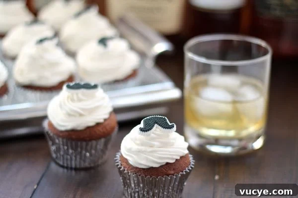 Mocha Cupcakes with Bourbon Frosting IMG_1990