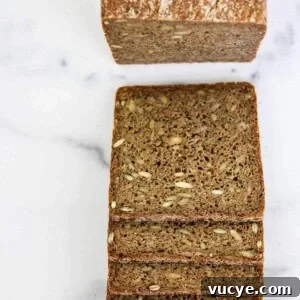 Featured image for Easy Overnight Danish Rye Bread (Rugbrød).