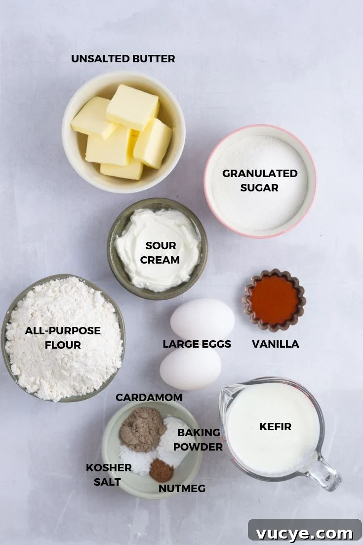Moist Cardamom Cake Recipe with Warm Spices 4 ingredients for cardamom cake