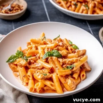 Carbone-Style Penne alla Vodka with Chicken