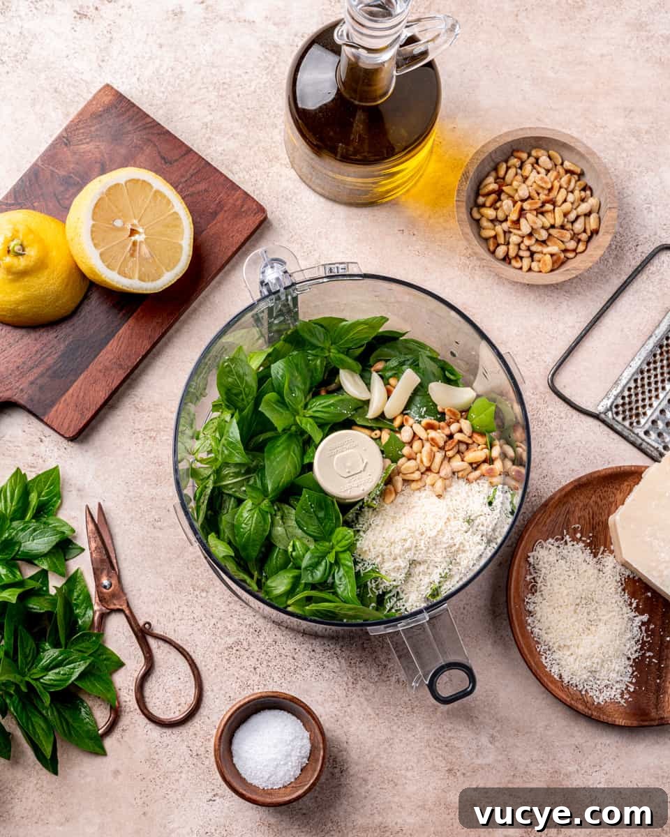 Homemade Basil Pesto: Fast Flavorful Recipe for Any Meal 3 Classic Basil Pesto Ingredients