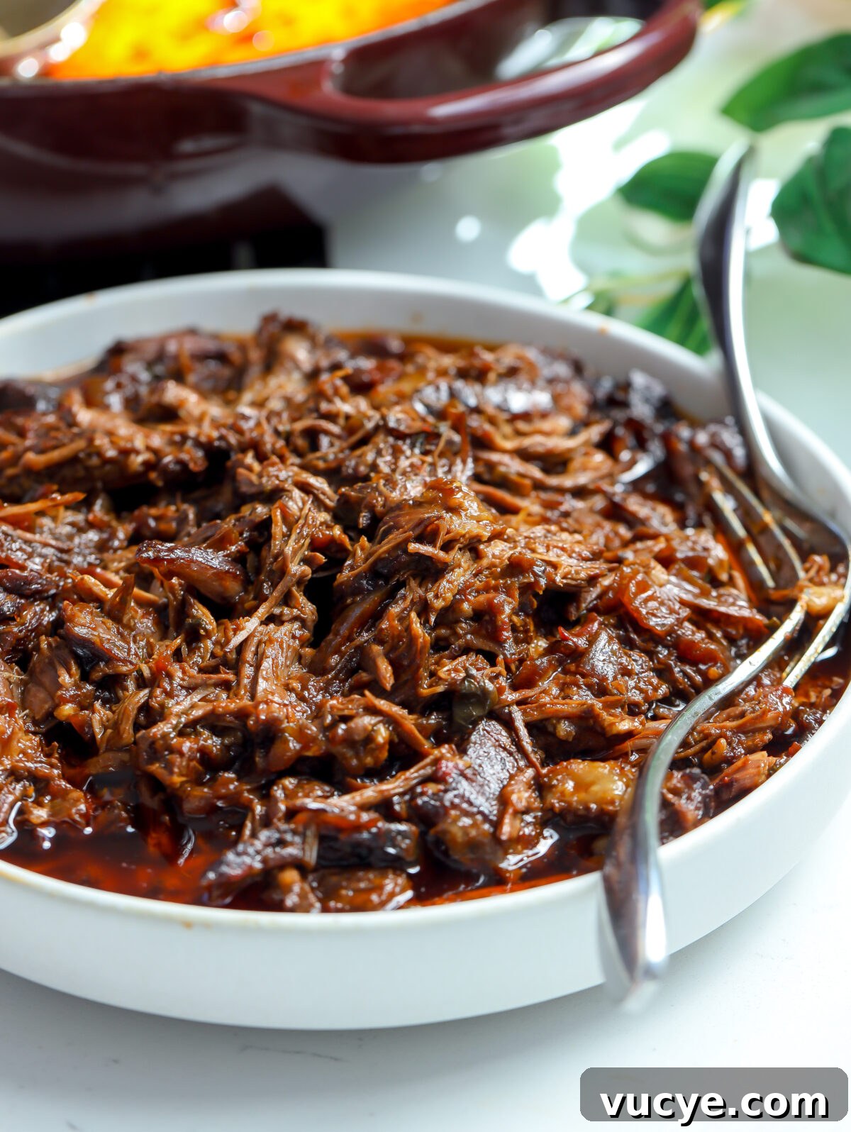 braised pot roast chuck