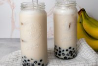 How to Make Korean Banana Milk Boba at Home
