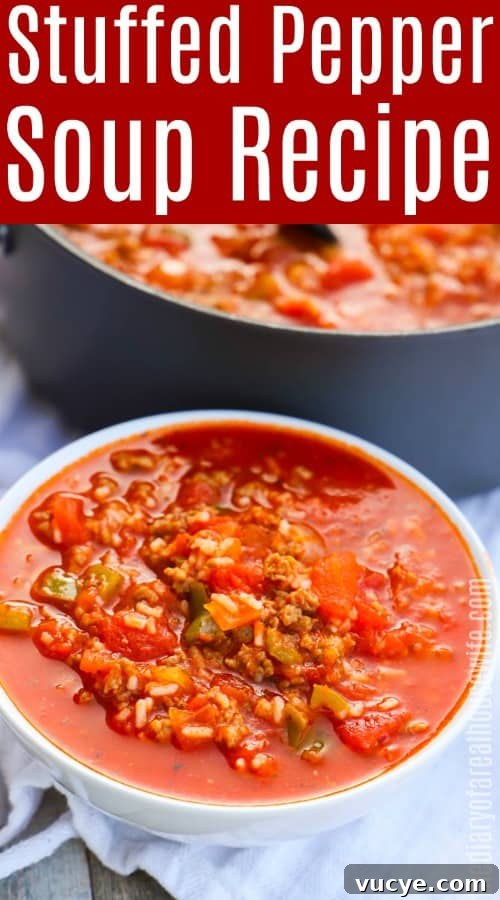Stuffed Pepper Soup