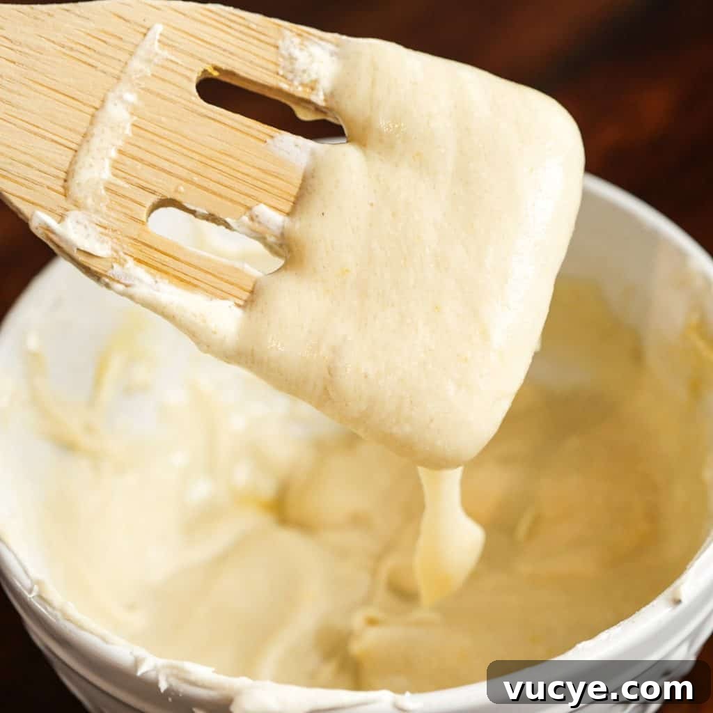 Cream cheese based filling