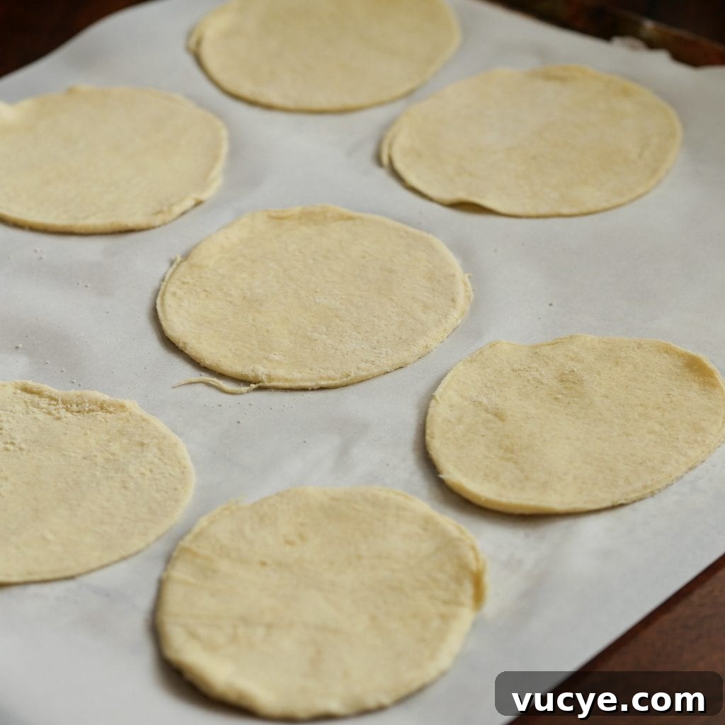 Turnovers preparation