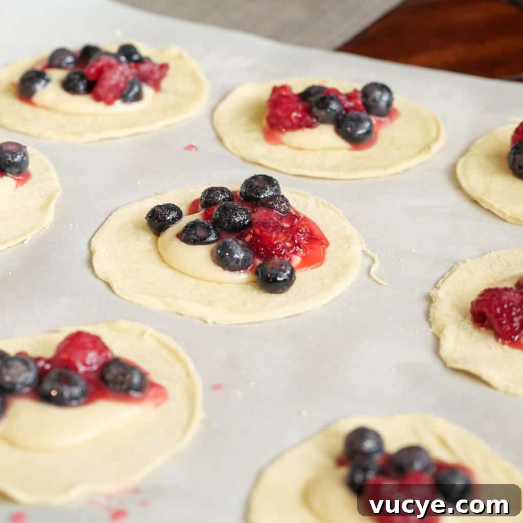 Turnovers closeup